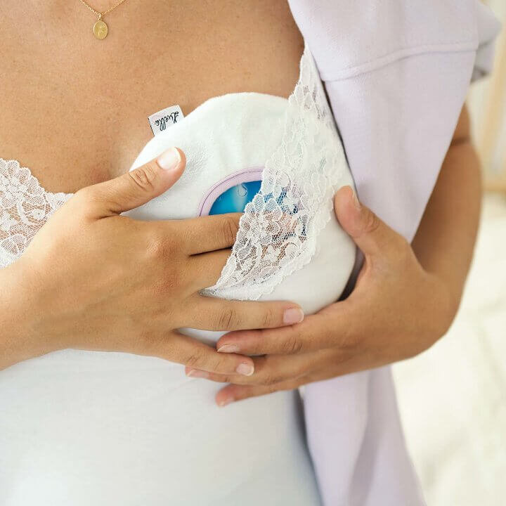 gel pad on a breast