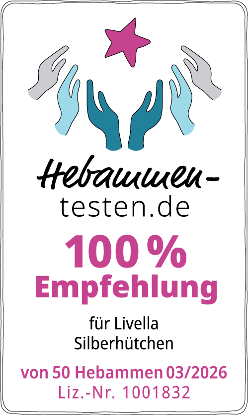Hebammen empfehlen Livella Silberhütchen