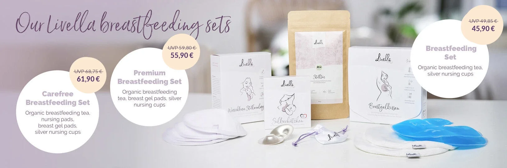 Livella Breastfeeding-Sets