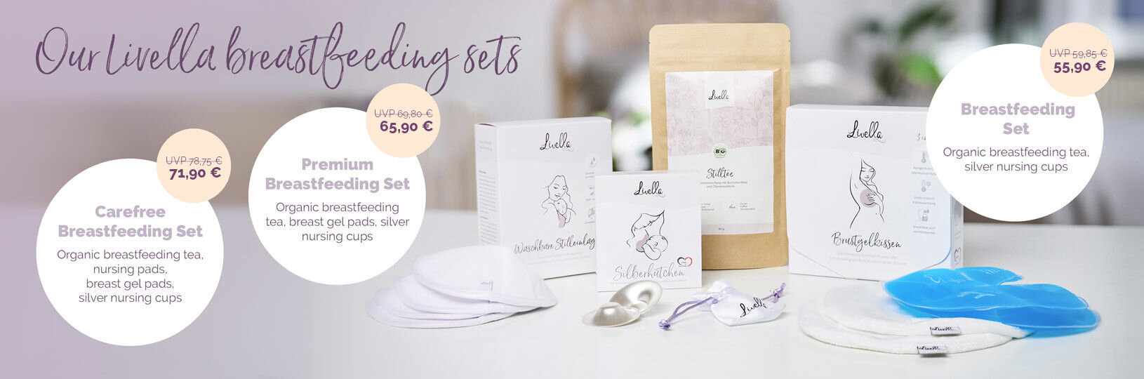 Livella Breastfeeding-Sets