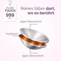Livella Silberhütchen PureTouch 999