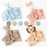 Livella Baby Cozy Essentials – Kuscheltuch & Babystrickdecke