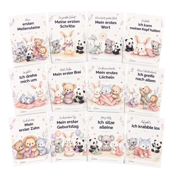 Livella Meilensteinkarten Set