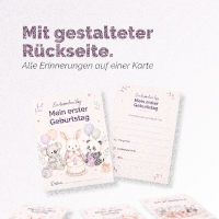 Livella Meilensteinkarten Set