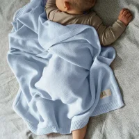 Livella Baby Blanket 100% Organic Cotton - in Different Colours