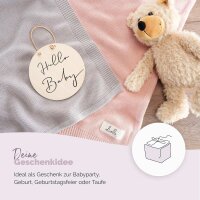 Livella Baby Blanket 100% Organic Cotton - in Different Colours