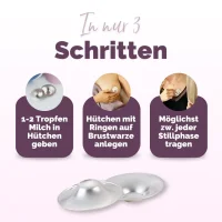 Livella Silberhütchen aus 999er Feinsilber (2 Stück)