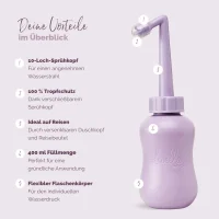 Livella Intimdusche in drei schönen Farben