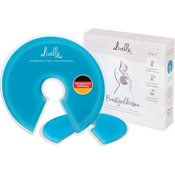 Livella Breast Gel Pads - Hot & Cold Compresses