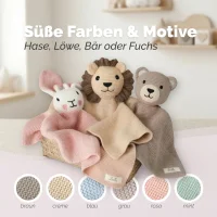 Livella Kuscheltuch mit Söckchen aus Bio-Baumwolle