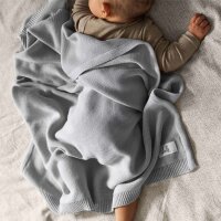 Livella baby blanket 100% organic cotton grey
