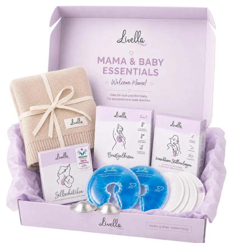 Livella Mama & Baby Essentials Box geöffnet